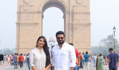 'Kantara' movie: ऋषभ शेट्टी ने अपनी ब्लॉकबस्टर फिल्म कांतारा को दिल्ली के इंडिया गेट पर किया प्रमोट