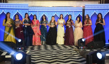 देशभर से आईं मॉडल्स ने रैंप पर बिखेरा जलवा