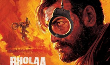 अजय देवगन ने अपने इंस्टा पेज पर भोला मूवी का नया पोस्टर किया रिलीज