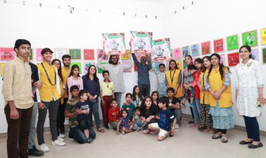 “रंगों से पुस्तक-एक प्रयास क्रीआर फाउंडेशन का उम्मीद के साथ “