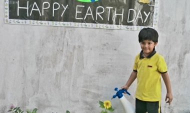 चाइल्ड मॉडल अर्विक बैराठी ने ज्यादा से ज्यादा  पौधरोपण करने का दिया संदेश