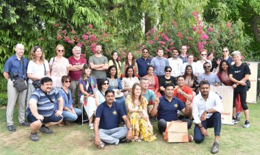 जयपुर से फैम टूर के लिए रवाना हुए 66 फॉरेन टूर ऑपरेटर्स