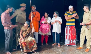 नाटक "झगड़ालू बहू" ने परिवार के सुख दुख पर किया कटाक्ष