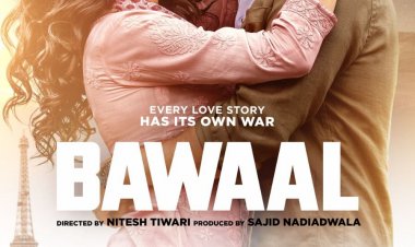 Prime video ने की वरुण धवन और जाह्नवी कपूर की 'बवाल' के प्रीमियर की घोषणा