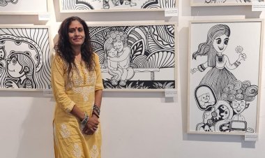 अभिलाषा भारतीय के 750 चित्रों की प्रदर्शनी 26 से