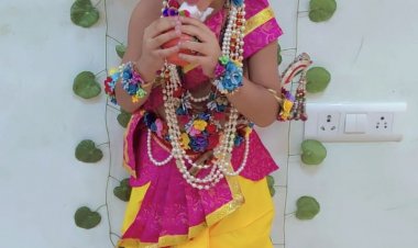 अर्विक के राधा कृष्ण लीलाओं से प्रेरित मनमोहक डांस ने सभी का मन मोहा