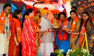 Prime Minister Modi's sabha: प्रधानमंत्री मोदी की सभा का सफल संचालन किया सांसद दीया कुमारी ने