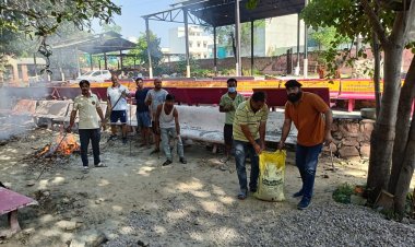 सफाई अभियान चलाया