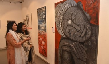 art exhibition 'Resilience' :दो दिवसीय आर्ट एग्जीबिशन 'रेसिलिएंस' का जेकेके में आयोजन