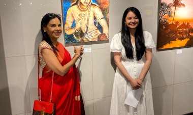 Exploring the Depths art exhibition: एक्सप्लोरिंग द डेप्थ्स' कला प्रदर्शनी में आयोजित