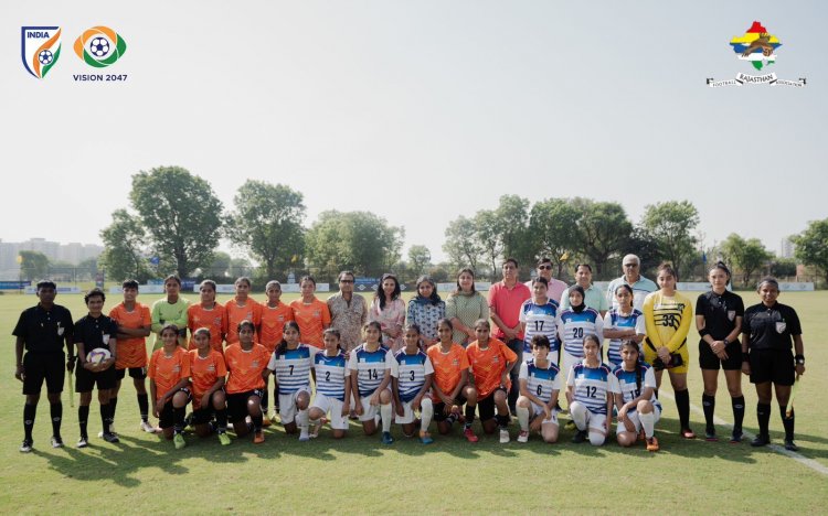 Junior Girls National Football Championship 2023: जूनियर गर्ल्स नेशनल फुटबॉल चैंपियनशिप 2023, राजस्थान, उत्तरप्रदेश जीते