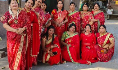 Karva Chauth festival: करवा चौथ फेस्ट मनाया