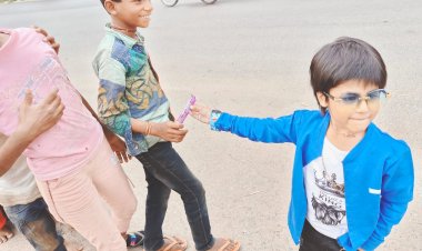 Children's Day: अनन्य सोच सेवा संस्थान ने किया चिल्ड्रेन्स डे सेलिब्रेट