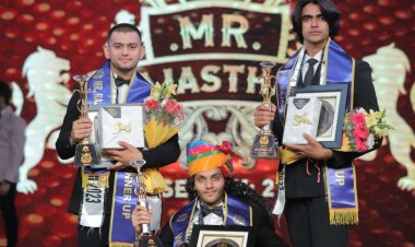 Mr. Rajasthan 2023: अंश वालिया ने अपने नाम किया मिस्टर राजस्थान 2023 का खिताबी टाइटल