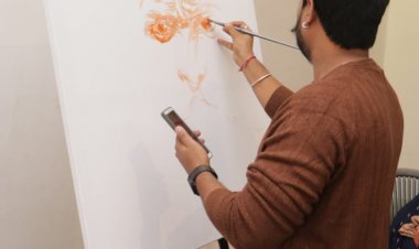 Art Festival Splash 2023: आर्टिस्ट कृष्ण कुमार ने कहा ‘हर पेंटिंग के पीछे छुपी होती है एक लंबी कहानी