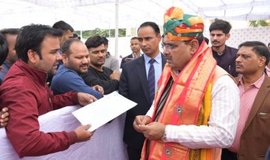 Rajasthan UTB Personnel Association: राजस्थान यूटीबी कार्मिक एसोसिएशन ने सीएम को सौंपा ज्ञापन