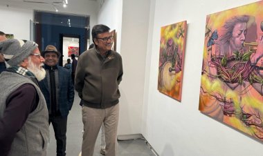 Art of Dream with Silence Exhibition: मूक कलाकारों की बोलती तस्वीरों को देखकर अचंभित हूं- राठौड़