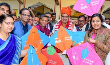 Makar Sankranti festival: मुख्यमंत्री ने मकर संक्रान्ति पर्व पर दी बधाई, उड़ाई पतंग