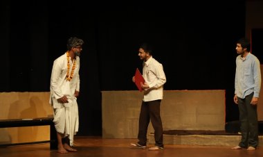 Jkk play: जेकेके में ताम्रपत्र नाटक का मंचन