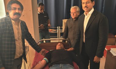 Blood Camp: शिविर में 475 यूनिट ब्लड एकत्रित
