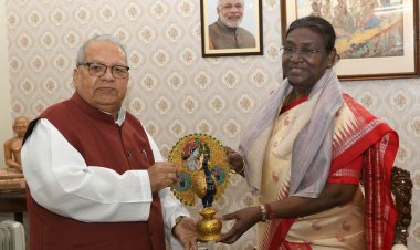 president draupadi murmu: राज्यपाल मिश्र ने राष्ट्रपति को राजभवन से भावभरी विदाई दी