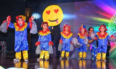 स्टूडेंट्स ने नाटक के माध्यम से भगवान कृष्ण के जीवन का किया चित्रण