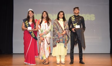 Jayshree Periwal International School: विदाई समारोह में स्टूडेंट्स ने स्कूल की यादों को सहेजा