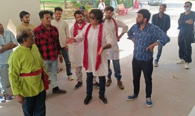 World Theatre Day: लघु नाटक "हमारा रंगमंच-श्रेष्ठ रंगमंच" का मंचन