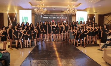 Miss Rajasthan: मॉडल्स ने ऑडिशन में दिखाया दमखम