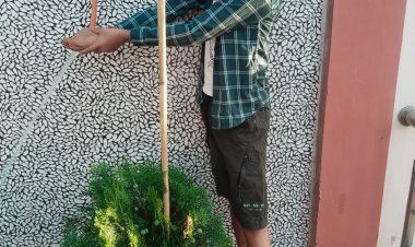 world earth day: हेरिटेज किड्स फैशन शो के रनवे किड मॉडल नितिन सोनी ने दिया सेव अर्थ का संदेश