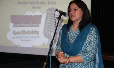 Jawahar Kala Kendra: ओपन माइक में बच्चों ने दिखाया हुनर