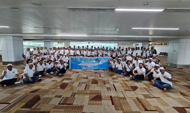 Round Table India: हवाई सफर पर जयपुर के बच्चों को लगे खुशियों के पंख