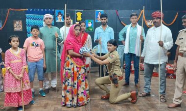 रवींद्र मंच के मिनी थिएटर में लाडली नाटक का हुआ मंचन