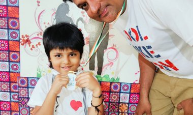 Father's Day: चाइल्ड एक्टर अर्विक ने मनाया फादर्स डे