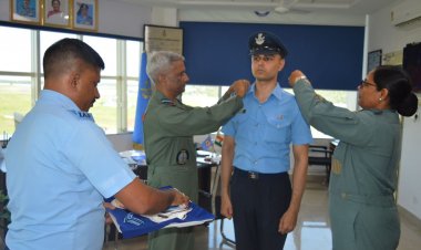 Flight Lieutenant: सक्षम रावल को फ्लाइट लेफ्टिनेंट की रैंक