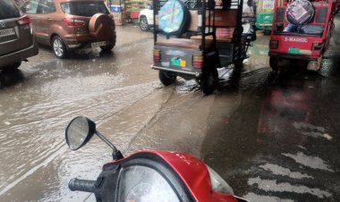 Jaipur barish: जयपुर में झमाझम बरसे मेघ