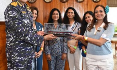 FICCI FLO Jaipur Chapter ladies: फिक्की फ्लो जयपुर चैप्टर की लेडीज गईं नेवल टूर पर