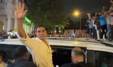 Sarfira movie: 12 जुलाई को सरफिरा की राष्ट्रव्यापी रिलीज से पहले अक्षय कुमार का नई दिल्ली में भव्य स्वागत हुआ