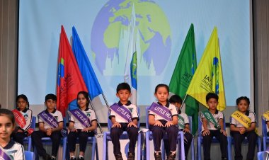 Grade 2 Student Council Investiture Ceremony: ग्रेड 2 छात्र परिषद अलंकरण समारोह का हुआ आयोजन