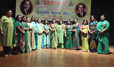 शहर की प्रबुद्ध महिलाओं ने सुनाए मोहम्मद रफी और मुकेश के नगमे