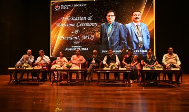 Manipal University Jaipur: मणिपाल यूनिवर्सिटी जयपुर के नए अध्यक्ष का अभिनंदन एवं स्वागत समारोह