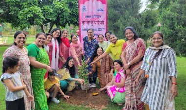 Van Bandhu Parishad Jaipur: वन बंधु परिषद जयपुर की महिला समिति द्वारा वृक्षारोपण कार्यक्रम