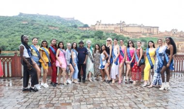 Miss Ocean World finalists: मिस ओशियन वर्ल्ड की फाइनलिस्ट ने किया जयपुर के मॉन्यूमेंट्स, कल्चर, हेरिटेज का भ्रमण