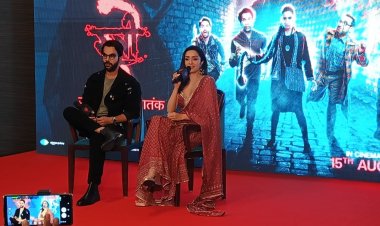 Stree 2 movie: हँसी और डर के नए तड़के के साथ, जयपुर पहुंचे 'स्त्री 2' के विक्की और चोटी वाली गर्लफ्रेंड
