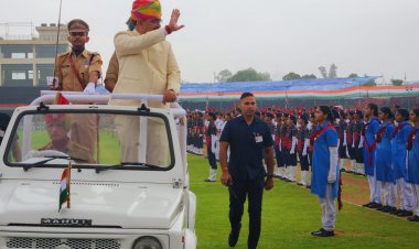 State Level Independence Day Celebrations: 48 स्काउट गाइड व रोवर रेंजर ने परेड में दी मुख्यमंत्री को सलामी