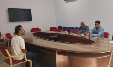 modern theatre and Gavari workshop:आधुनिक रंगमंच एवं गवरी कार्यशाला के लिए ऑडिशन में कलाकारों ने दिखाया हुनर