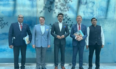 Colonel Rajyavardhan Rathore's visit to Switzerland:कर्नल राज्यवर्धन राठौड़ की स्विट्जरलैंड यात्रा: स्विस कंपनियों ने रेल विद्युतीकरण, फार्मा क्षेत्र में सहयोग में रुचि दिखाई