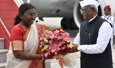President Draupadi Murmu news: राष्ट्रपति द्रौपदी मुर्मु पहुँची जयपुर.. पूरी न्यूज़ के लिए क्लिक करे लिंक pr