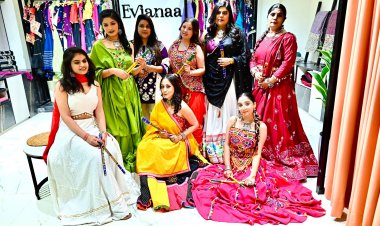 'Iviana Navdurga 9.0' Garba Collection: 'इविआना नवदुर्गा 9.0' गरबा कलेक्शन में परंपरा व ग्लैमर का खूबसूरत संयोजन