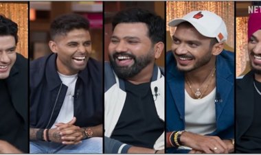 " रोहित शर्मा और टीम ने इस वीकेंड नेटफ्लिक्स के द ग्रेट इंडियन कपिल शो में अपने T20 जीतने की खुशी को फिर से महसूस किया